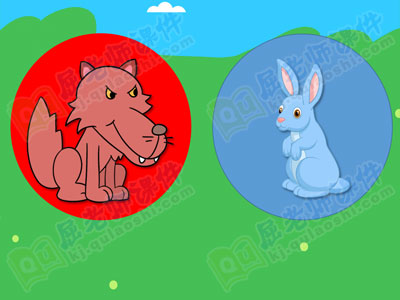 小班语言游戏教案《小兔找家》含PPT课件3